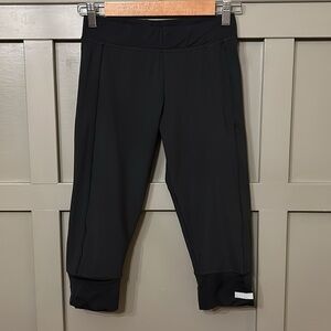 Stella McCartney x Adidas Climalite Crop Leggings Black Workout Size Small